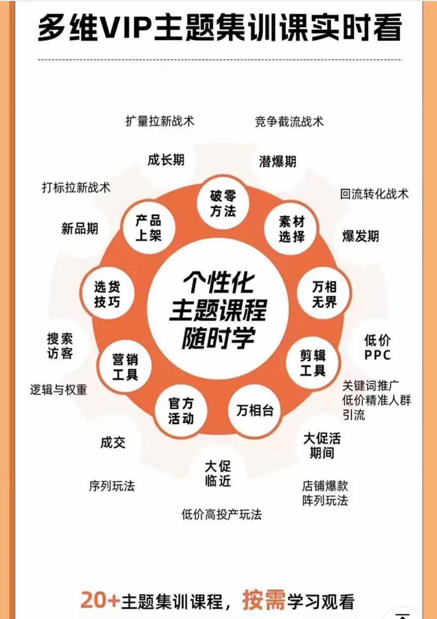 （20296期）2026淘天开单秘籍PRO实战陪跑课程：全套落地运营玩法，一站式解决淘宝流量低、不出单难题（更新260906）-九九网创